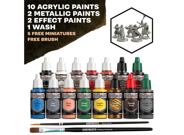 Gamemaster Adventure Starter Paint Set