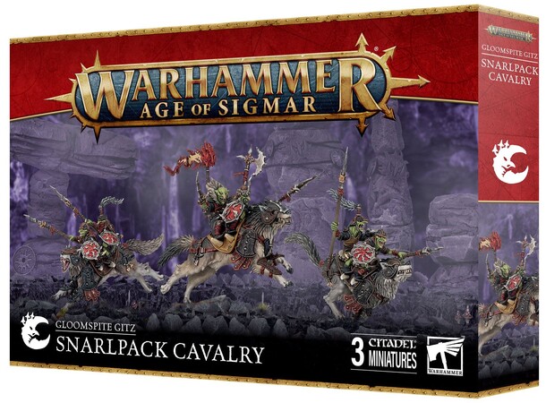 Gloomspite Gitz Snarlpack Cavalry Warhammer Age of Sigmar 