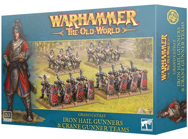 Grand Cathay Iron Hail & Crane Gunners Warhammer The Old World 