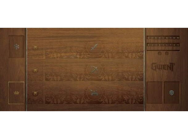 Gwent Playmat - Original Wood The Legendary Card Game 