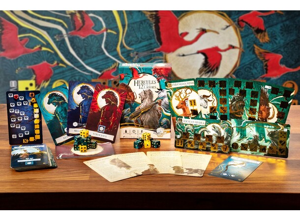 Hercules and the 12 Labors Brettspill 