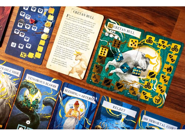 Hercules and the 12 Labors Brettspill 