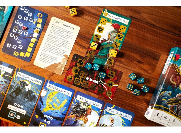 Hercules and the 12 Labors Brädspel 