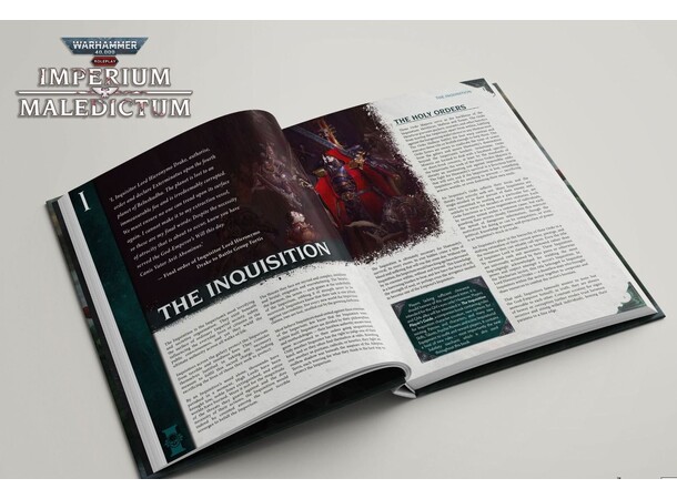 Imperium Maledictum RPG GMs Guide Inqusition - Warhammer 40K 