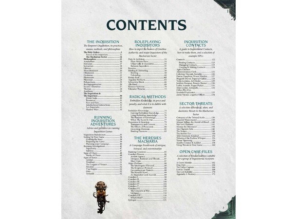 Imperium Maledictum RPG GMs Guide Inqusition - Warhammer 40K 