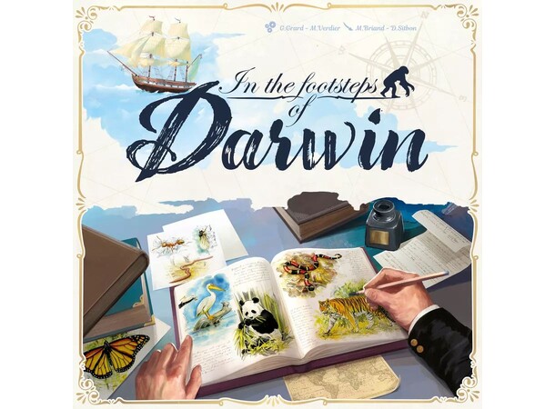 In the Footsteps of Darwin Brädspel 