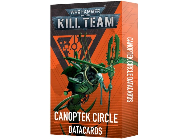 Kill Team Canoptek Circle Datacards Warhammer 40K 