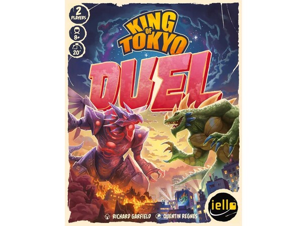 King of Tokyo Duel Brettspill 