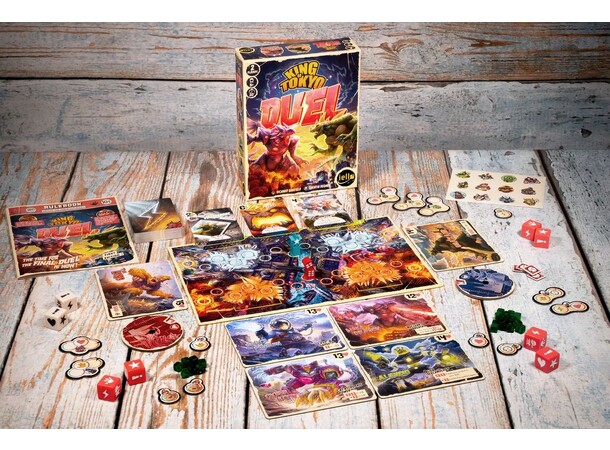 King of Tokyo Duel Brettspill 