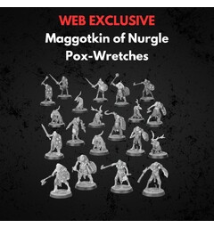 Maggotkin of Nurgle Pox-Wretches Warhammer Age of Sigmar