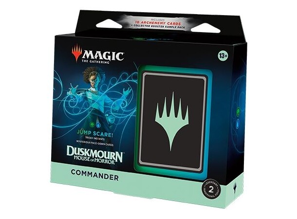 Magic Duskmourn Commander Jump Scare Commander Deck