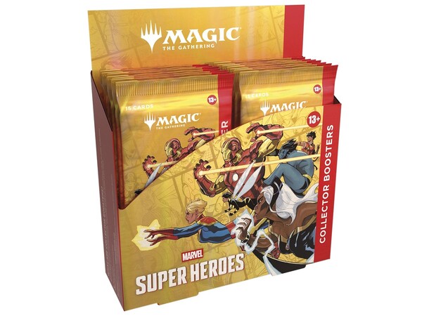 Magic Marvel Super Heroes Coll Display 