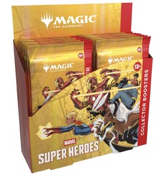 Magic Marvel Super Heroes Coll Display