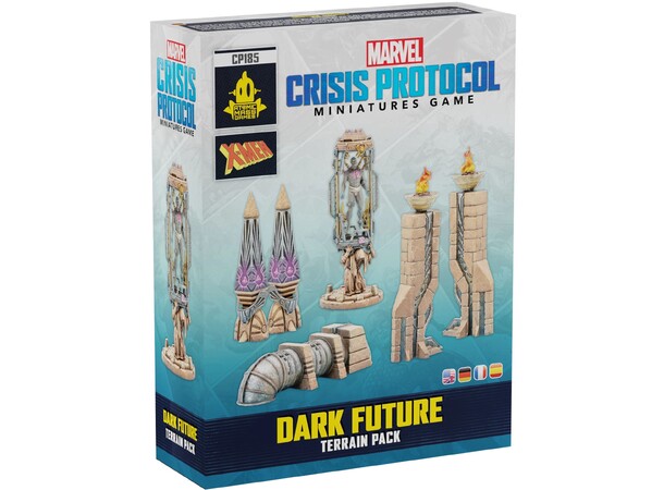 Marvel Crisis Protocol Dark Future Exp Terrain Pack til Marvel Crisis Protocol 