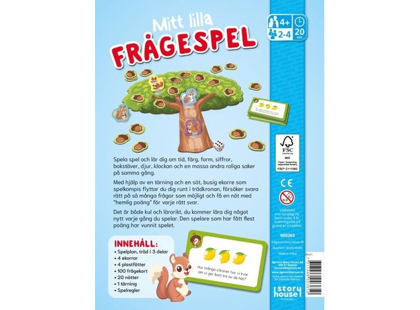Mitt lilla frågespel - SVENSK 