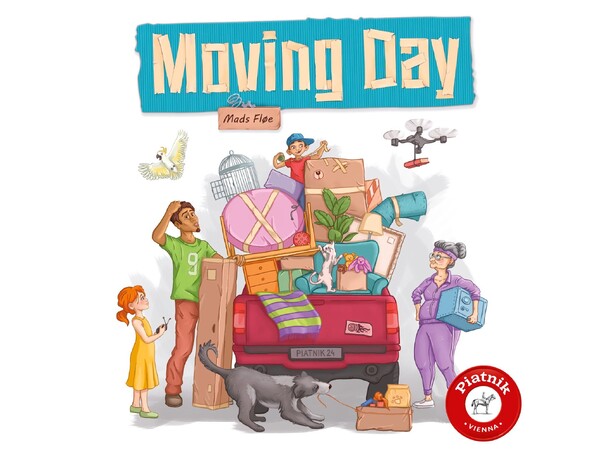 Moving Day Brettspill 