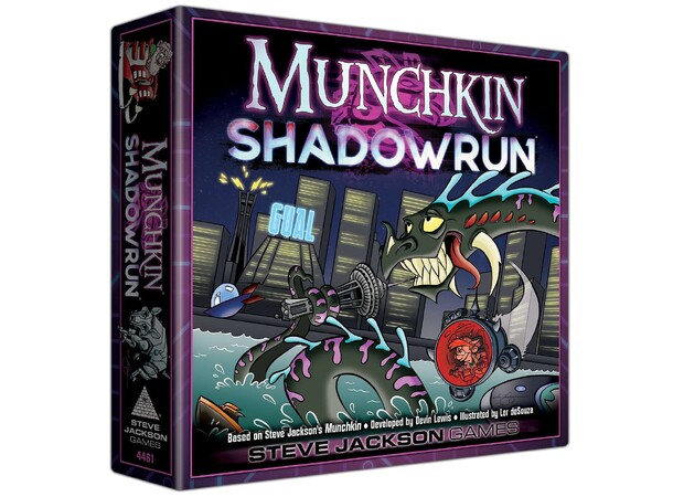Munchkin Shadowrun Brädspel 