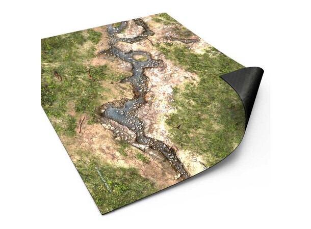 Neoprene Mat 22x32 Duskriver Meadows Green Stuff World - 56 x 76 cm 