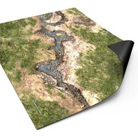 Neoprene Mat 22x32 Duskriver Meadows Green Stuff World - 56 x 76 cm