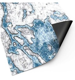 Neoprene Mat 44x60 Blizzard Hollows Green Stuff World - 114 x 155 cm