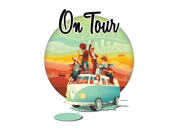 On Tour USA & Europe Brettspill 
