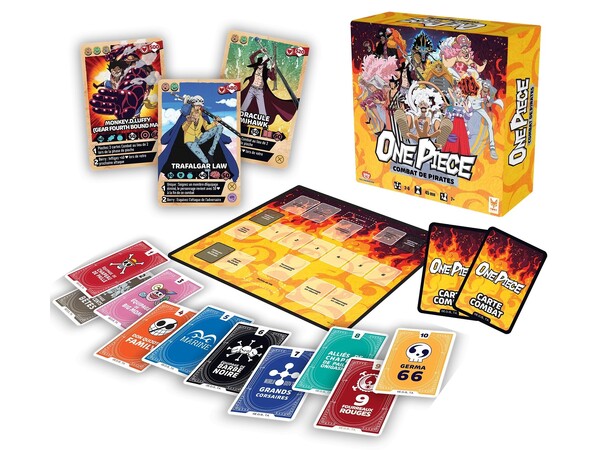 One Piece Pirate Battle Kortspill 