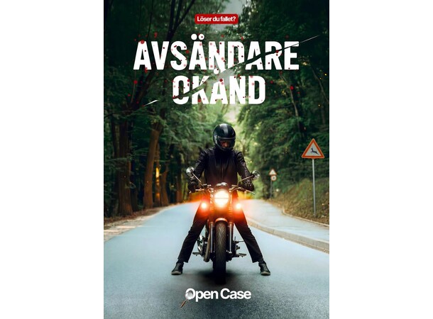 Open Case Avsändare okänd - SVENSK 