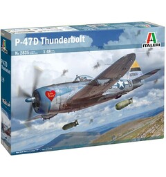 P-47D Thunderbolt Italeri 1:48 Byggesett
