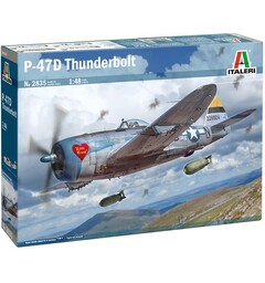 P-47D Thunderbolt Italeri 1:48 Byggsats