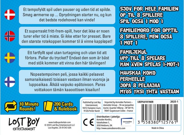 Piles Brettspill Norsk utgave 