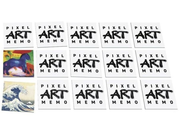 Pixel Art Memo Brettspill 