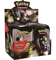 Pokemon Black Bolt/White Flare Tin x8 Tin Box - 8 stk