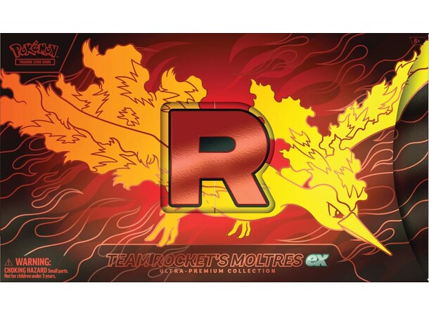 Pokemon Team Rocket Moltres ex UPC Ultra Premium Collection 