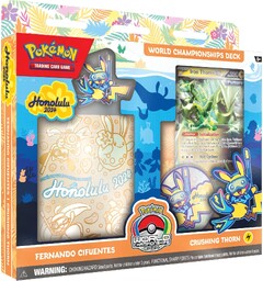 Pokemon World Championship Deck 2024 #2 Fernando Cifuentes