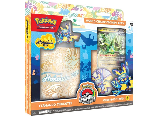 Pokemon World Championship Deck 2024 #2 Fernando Cifuentes 