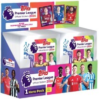 Premier League 2026 Sticker Booster Box Topps Official Stickers