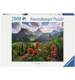 Pristine Mountains 2000 biter Puslespill Ravensburger Puzzle