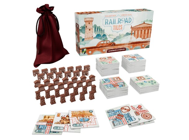Railroad Tiles Monuments Expansion Utvidelse til Railroad Tiles 