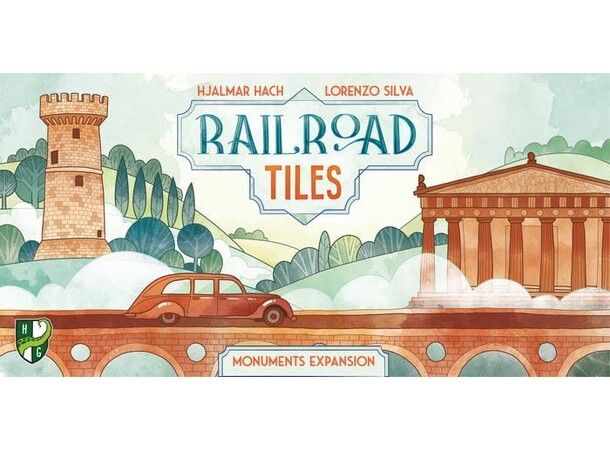 Railroad Tiles Monuments Expansion Utvidelse til Railroad Tiles 