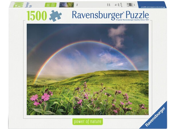 Rainbowscape 1500 biter Puslespill Ravensburger Puzzle 