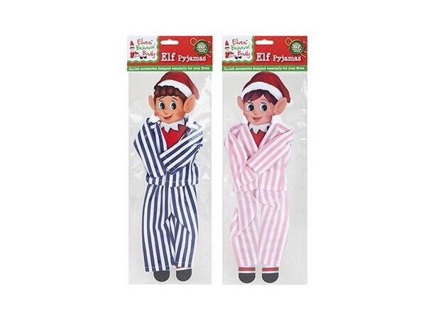 Rampenissen Pyjamas - 1 stk Assortert farge - Blå/Rosa 