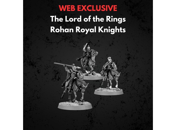 Rohan Royal Knights Middle-earth Strategy Battle Game 