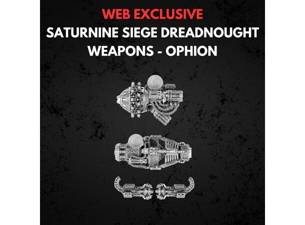 Saturnine Dreadnought Weapons Ophion The Horus Heresy - Legiones Astartes 