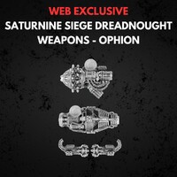 Saturnine Dreadnought Weapons Ophion The Horus Heresy - Legiones Astartes