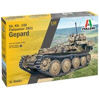 Sd Kfz 140 Flakpanzer 38t Gepard Italeri 1:35 Byggesett