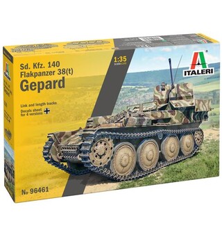 Sd Kfz 140 Flakpanzer 38t Gepard Italeri 1:35 Byggesett