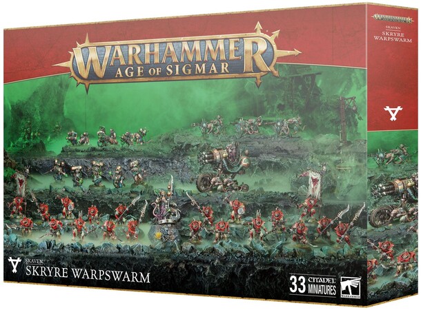 Skaven Skryre Warpswarm Warhammer Age of Sigmar Battleforce 