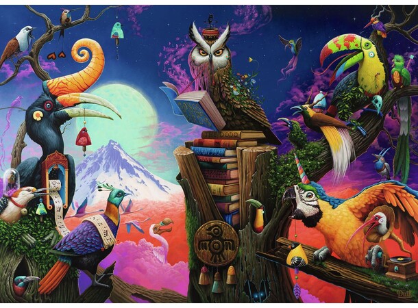 Songs of Extinct Birds 1000 biter Puslespill - Ravensburger Puzzle 