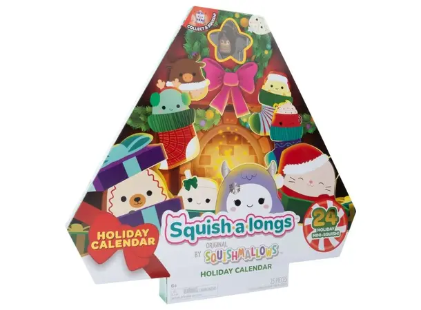 Squish-a-longs Julkalender 2026 Squishmallows Holiday Calendar 