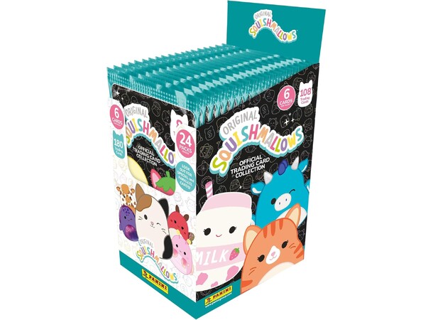 squishmallow booster box 2025 Original Squishmallows Trading Card Bundle : Target Compact pack design makes it easy to carry Squishmallows TCG Booster Box